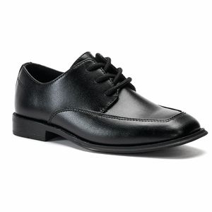 Boys Black Dress Shoes